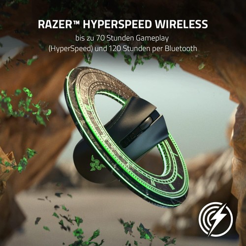 Razer DeathAdder V2 Pro Kabellose Gaming Maus mit 20K DPI - Mit Dock - Schwarz - Bild 5 von 7