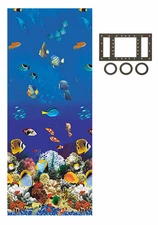 Swimming Pool Caribbean 52" Tall Round Beaded Liner w/ Gasket Kit (Choose Gauge)