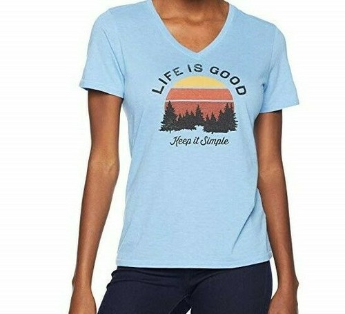Simple Trees Forest T-Shirt Size 