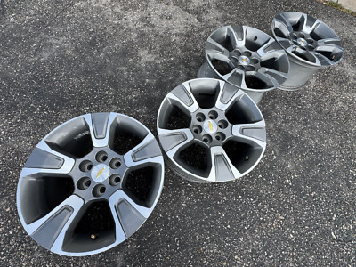 17'' CHEVROLET COLORADO GMC CANYON ZR2 OEM FACTORY STOCK WHEELS RIMS 6X120