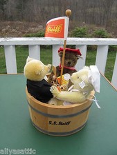 STEIFF 1987 LE Rub-A-Dub-Dub 3 BEAR Set in Excellent Condition