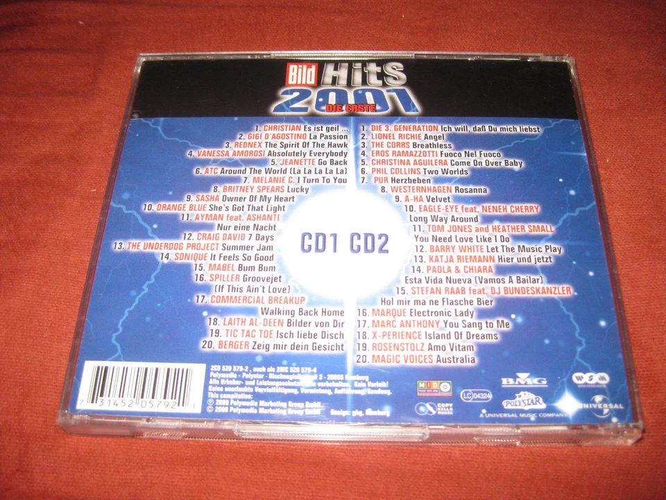 Various - Bild Hits 2001-die Erste Doppel CD - Bild 3 von 3