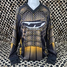 NEW JT Diamond Plate Paintball Jersey - Gold - X-Large