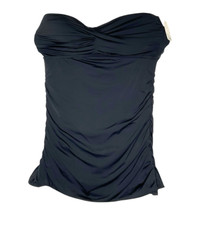 Jantzen Vamp Swim Dress Removable Straps A489055 Black Size 10 NEW