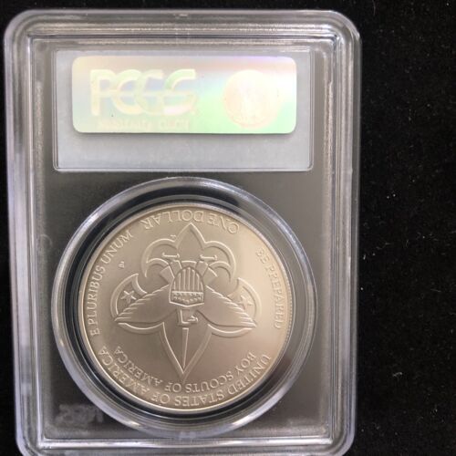 2010-P BOY SCOUTS OF AMERICA PCGS MS70 OWNERS PRIVATE COLLECTION *FREE SHIPPING* - Picture 2 of 6