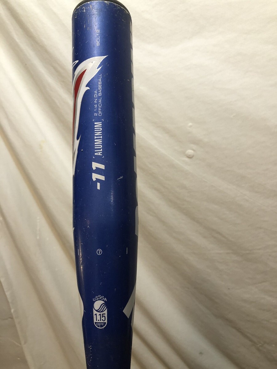 Batte de baseball Demarini noir coyote 30 19 oz Little League 2 1/4