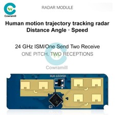 HLK-LD2450 DC5V 24Ghz Human body Motion Inductive Radar Sensor Module Kit