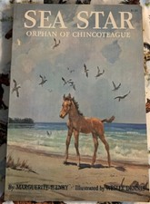 Sea Star Orphan of Chincoteague Pony Marguerite Henry Wesley Dennis 1967 PB Book