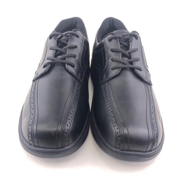 NEW Orthofeet Gramercy Leather Orthopedic Oxford Shoes Black Mens 12 6E XX-Wide Orthofeet Gramercy Black Leather Casual Oxfords Mens Size  main image 4