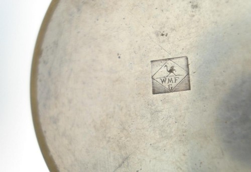 1920s ANTIQUE ART DECO WMF SILVERED BRONZE CUP - Picture 3 of 4