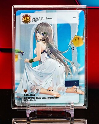 HMS Fortune Goddess Story NS-5M07 INS Azur Lane RARE Card NS-5M07INS-10 CCG TCG