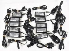 LOT 10 GENUINE HP 65W AC Adapters Notebook 800 600 400 DM MINI G1 G2 TIP 7.4x5.0