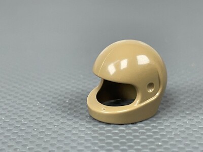 LEGO Minifigure Motorcycle Helmet Dark Tan 2446 Knights Kingdom Santis (x1)  | eBay