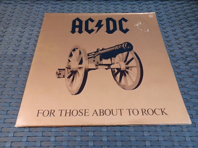 ACDC AC/DC For Those about To Rock album Gatefold vinyl LP Atlantic ...