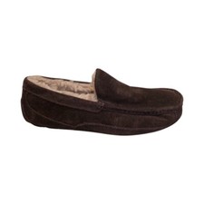 UGG Men's Ascot Corduroy Chocolate Brown Slippers Shoes 11225932