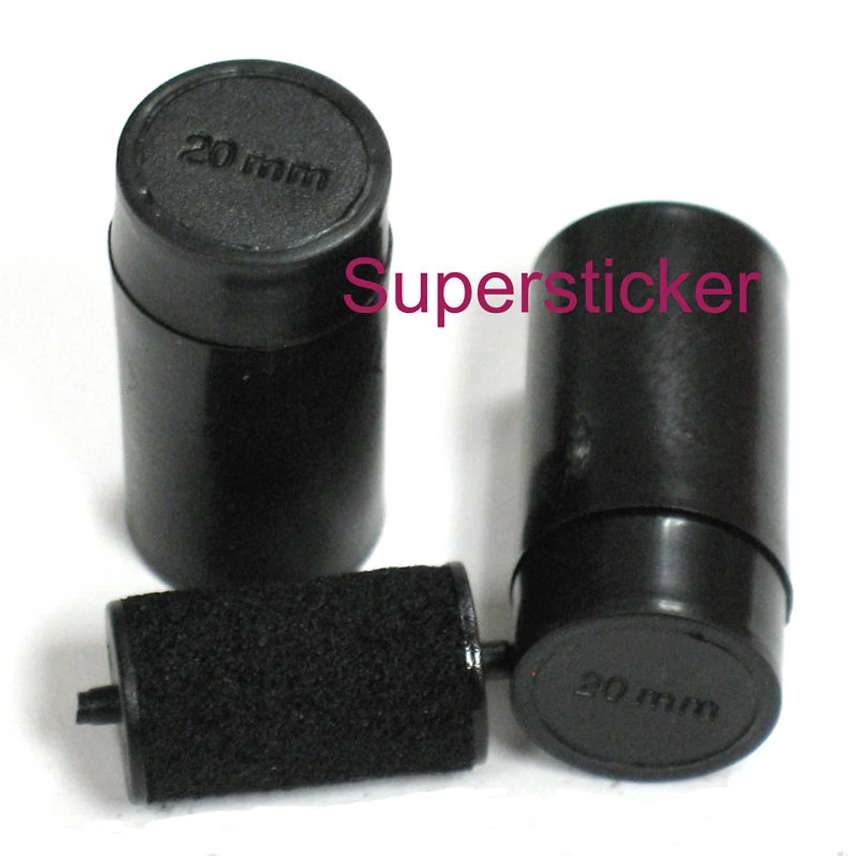 IAMLABELS.COM 3 Price Gun refill Ink rolls 20mm for 1 line mx 5500 Motex L-5500 MX-5500 MX-989