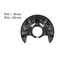 AIC 58791 Abdeckblech Ankerblech FüR Toyota Corolla E12 Vorne Rechts 4778112240