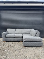 Grey NEXT Michigan L Shaped Corner Sofa