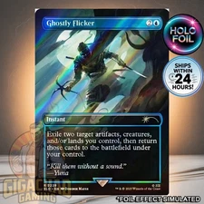 Ghostly Flicker #2229 | Rainbow Foil | RARE| Secret Lair| MTG - NM
