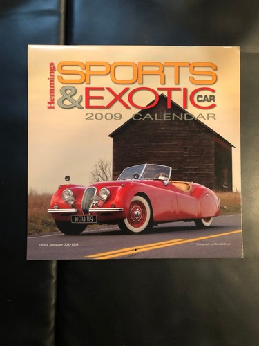 HEMMINGS SPORTS & EXOTIC CAR 2009 CALENDAR (WALL CALENDAR) 12 X 12