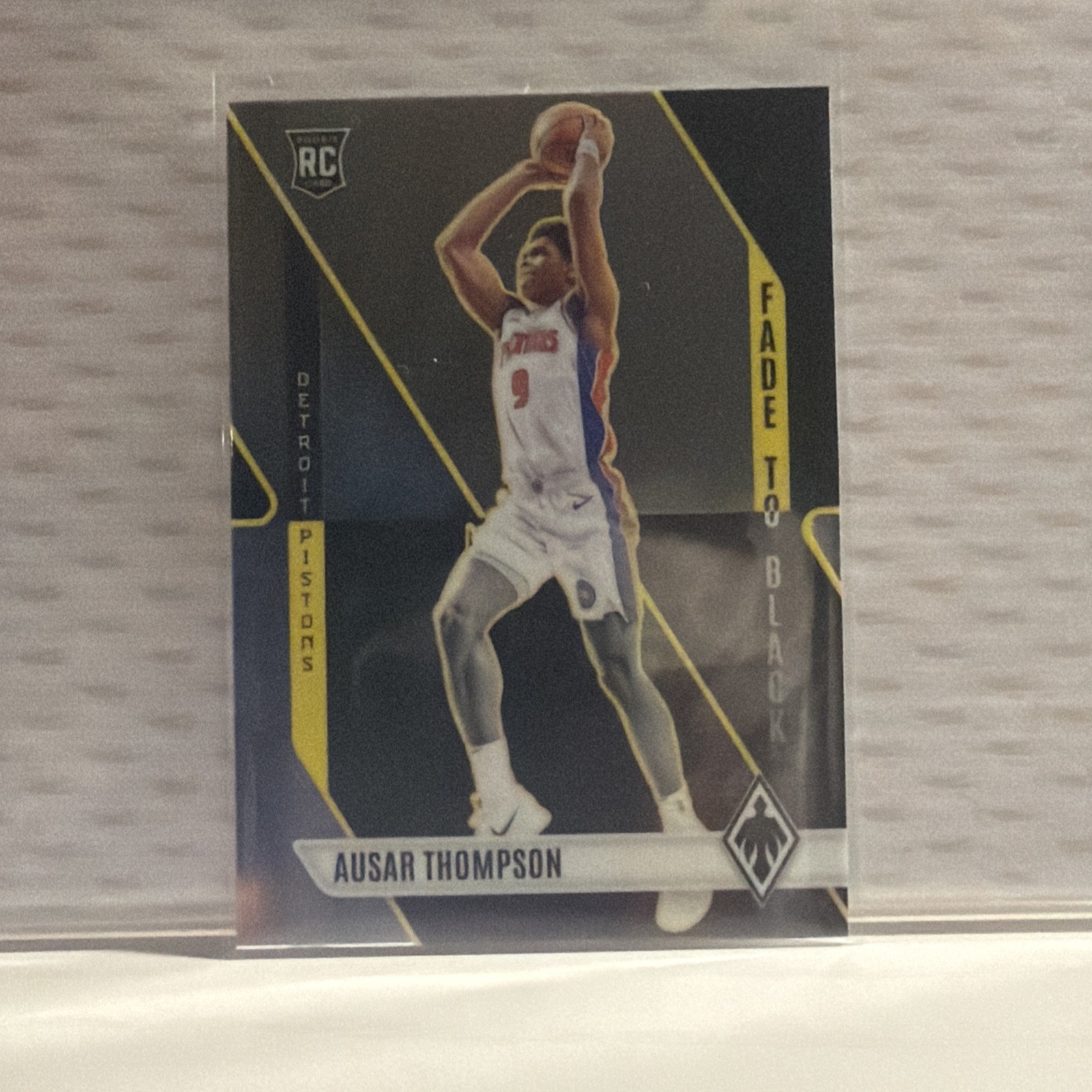 Ausar Thompson 2023-24 Panini Phoenix Fade to Black Silver (RC) #9