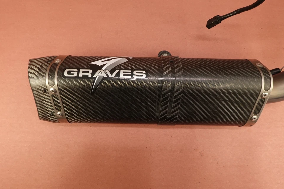 Yamaha FJ09 FJ 09 GRAVES 2015 15-16 escape silenciador cabezal colector tubo de cabeza Foto 4 de 4