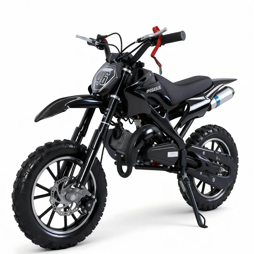 49cc Gasoline Off-Road Motocross Pocketbike 2 Stroke Engine Mini Bike 24 inch