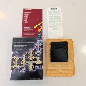 Zenji (Colecovision, 1984) Box, Manual, Catalog, Tray, & Cartridge - Authentic 