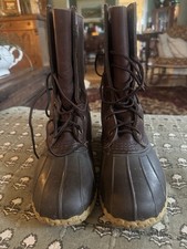LL BEAN Maine Hunting Shoe Duck Boot Original Women s Size 7 M