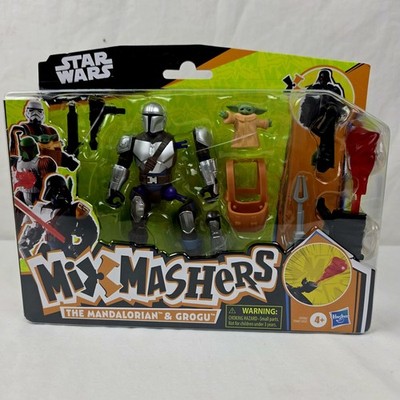 Mix Mashers Star Wars Mandalorian & Grogu Action Figure 2025 Hasbro