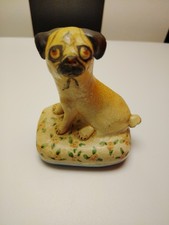 Basil Matthews Pug Chelsea Dog Puppy Welsh Artist Figurine Signed VTG