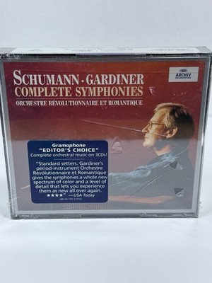 Schumann: Complete Symphonies / JE Gardiner-ORR (CD, 1998, 3 Discs, DG Archiv)