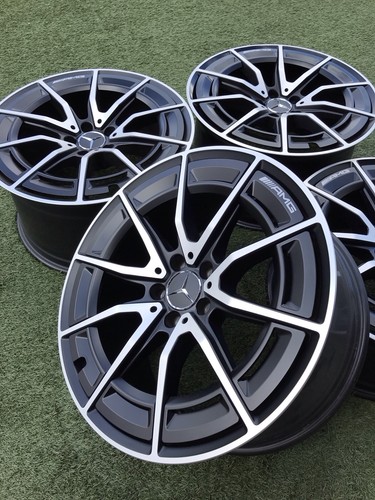 20 MERCEDES SL 63 SL55 SL43 RIMS OEM FACTORY SET 4 GENUINE 2324012300 - Bild 1 von 23