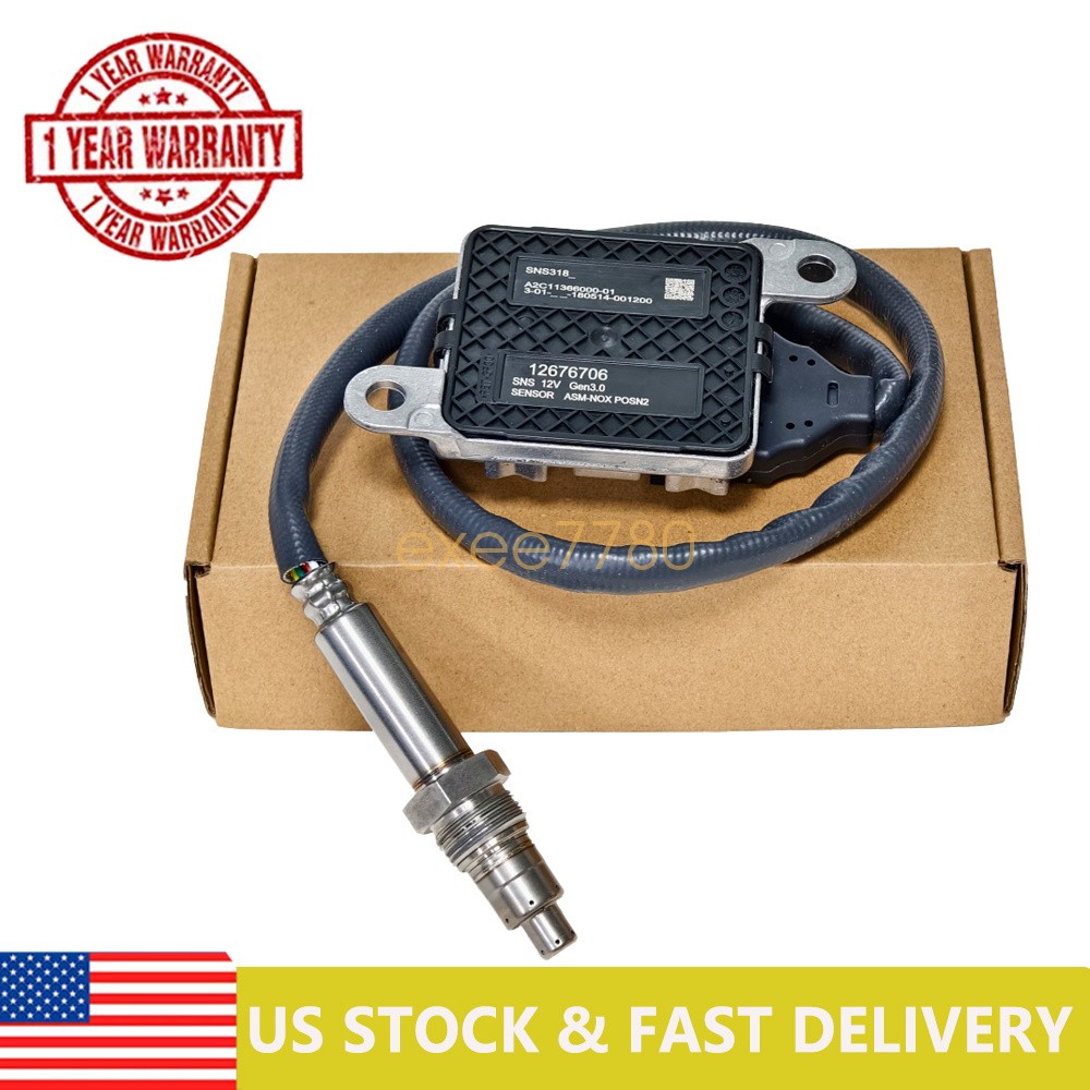 NOX SENSOR 12676706 For GMC Silverado 2500 3500 6.6L Downstream