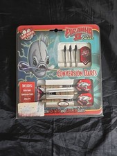 Dart World Piranha II Silver Conversion Darts Complete Set