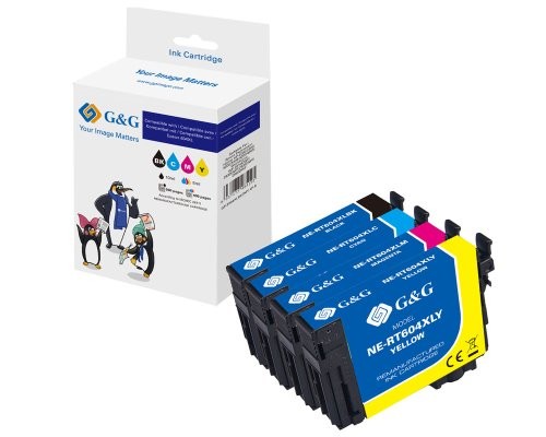 G&G 20547 G&G Druckerpatronen Multipack Kompatibel Mit Epson 604XL-image