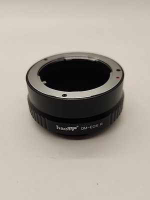 Manual Lens Adapter for Olympus OM Mount Lens to Canon RF Mount EOS R Camera