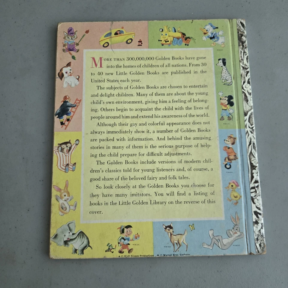 PIERRE BEAR by RICHARD SCARRY 1st Edition Vintage Children's Little Golden Book Foto 3 de 4