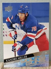 K'Andre Miller Young Guns RC - New York Rangers | 2020-21 UD #469