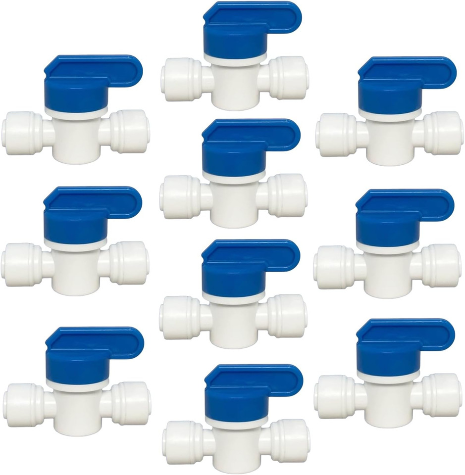 10 pz valvola a sfera 3/8 OD sgancio rapido per purificatore RODI. | Leroy Merlin