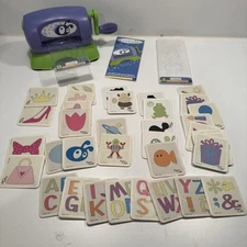 Provo Craft Cuttlekids Shape Maker Kit Kids Die Cut Machine + 15 Plus Dies