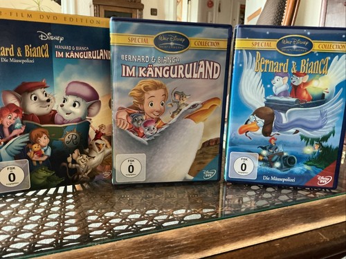 Disney Bernard & Bianca 1 + 2 Die Mäusepolizei und im Känguruland - 2-DVDs - Bild 2 von 6