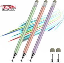 Stylus Pen for Touchscreen,3Pcs 2In1 High Precision Sensitivity Stylus, Suitable
