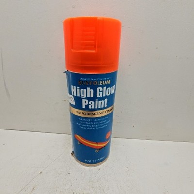 Rust-Oleum High Glow Lack fluoreszierend rot orange matt 400ml Spray Ref21