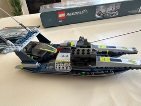 LEGO Agents Mission 4 Speedboat Rescue (8633) - Complete in Excellent Condition