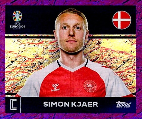 TOPPS EURO 2024 STICKERS PURPLE PARALLEL - PARALELO PURPURA - Picture 36 of 92