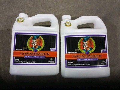 Advanced Nutrients Connoisseur Bloom A+B Bundle pH Perfect Base  4L 1 gallon