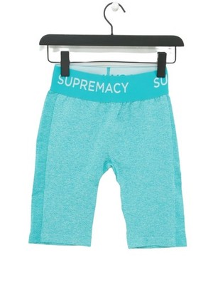 Supremacy Damen Shorts S Blau Nylon Neu Mit Etikett