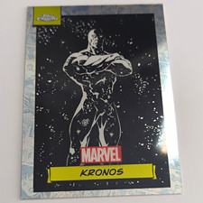 Marvel Topps Chrome Kronos 2024 First  Editio...