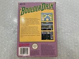 NES Nintendo - Juego Boulder Dash Completo PAL Espa&ntilde;a